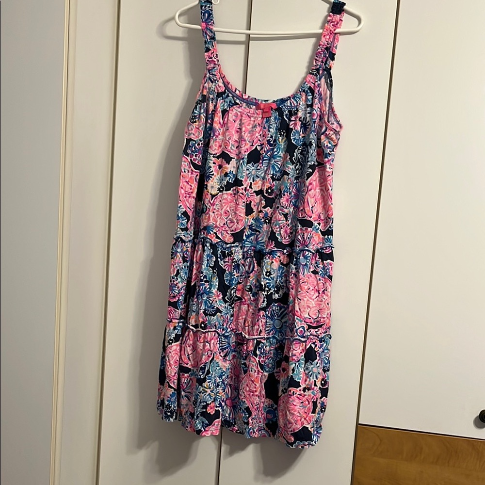 Lilly Pink and Blue Sundress L